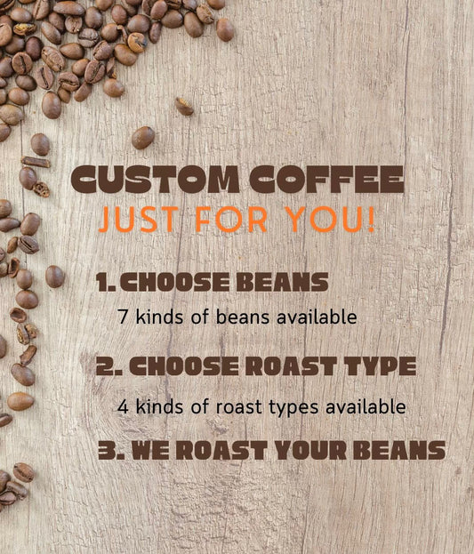 Custom Coffee Roasting 12oz