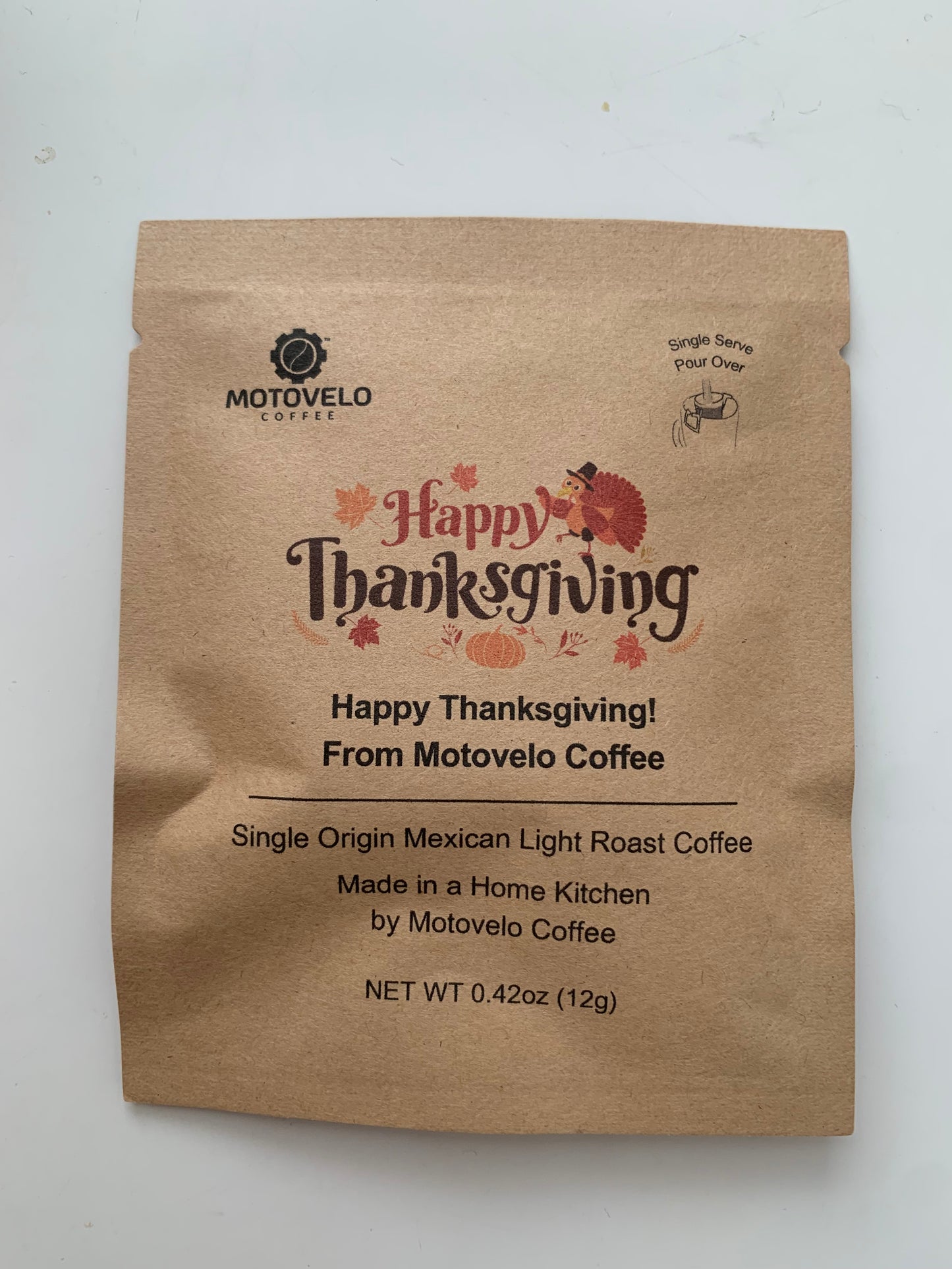 Custom Branded Single Serve Pour Over Coffee