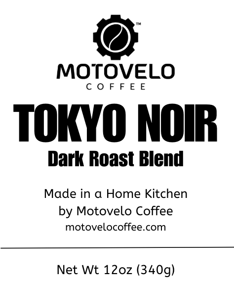Tokyo Noir Dark Roast Blend 12oz