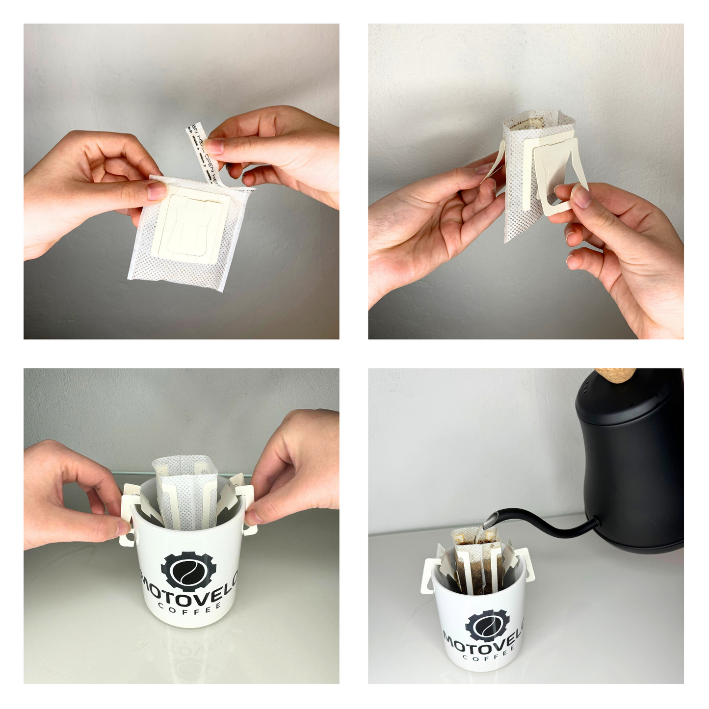 Custom Branded Single Serve Pour Over Coffee