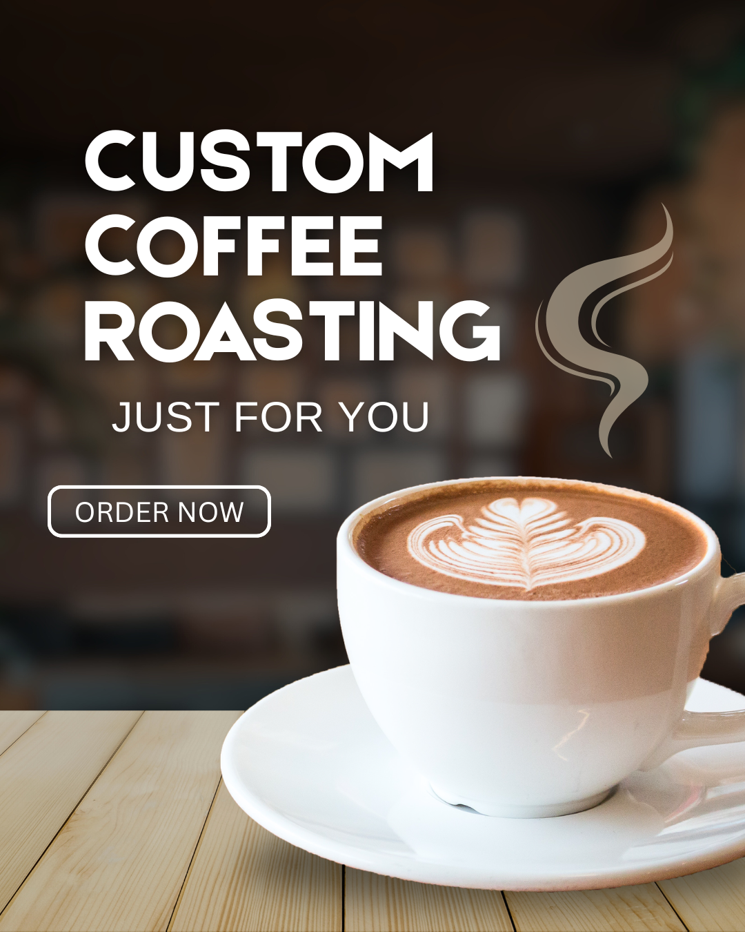 Custom Coffee Roasting 12oz