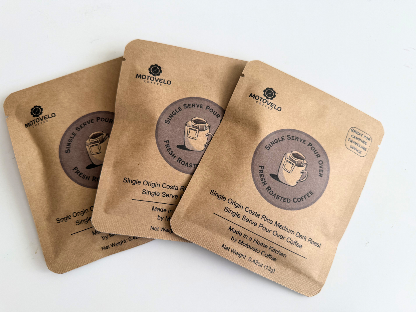 Single Serve Pour Over Coffee (Japanese Style) Pack 3-Pack